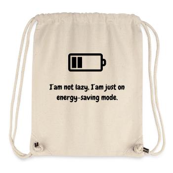 Saying - Stanley/Stella Recycled Gym Bag - natural - Front