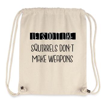 Pride Quote Birthday Present Peace for Paris Humor - Stanley/Stella Recycled Gym Bag - natural - Front