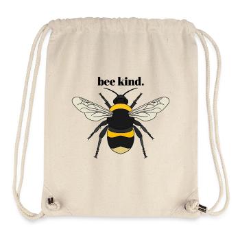 Bee Kind Bumblebee - Stanley/Stella Recycled Gym Bag - natural - Front