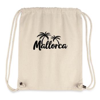 Mallorca Island Feeling – Holidays Palm Trees Beach - Stanley/Stella Recycled Gym Bag - natural - Front