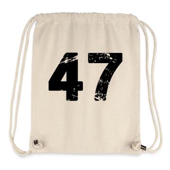 47 - Stanley/Stella recycelter Gym Bag - Naturweiß - Vorne