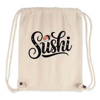 Sushi - Food Lover Design - Stanley/Stella Recycled Gym Bag - natural - Front