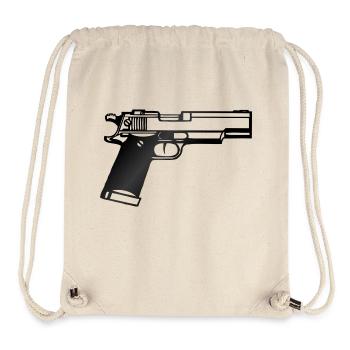 Gun - Stanley/Stella Recycled Gym Bag - natural - Front