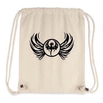 dragon_wappen - Stanley/Stella recycelter Gym Bag - Naturweiß - Vorne