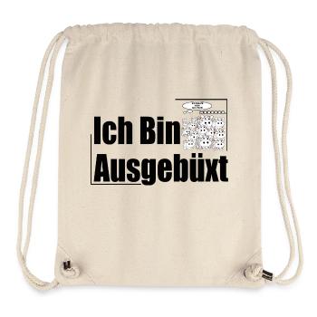 Ich bin - Stanley/Stella recycelter Gym Bag - Naturweiß - Vorne