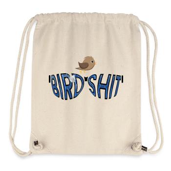 BIRDSHIT bird - #BIRDSHIT sunglasses - Stanley/Stella Recycled Gym Bag - natural - Front
