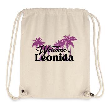 Welcome to leonida - GTA VI - Sac à cordon recyclé Stanley/Stella - blanc naturel - Devant