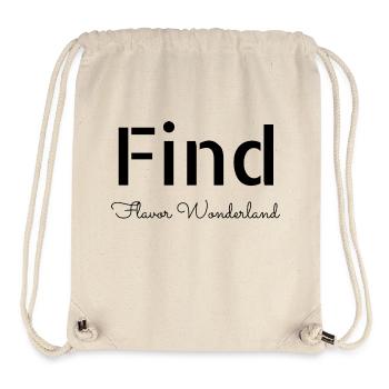 statement present idea happy magical flavors - Stanley/Stella Recycled Gym Bag - natural - Front