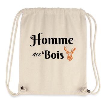 Man of the Woods - Stanley/Stella Recycled Gym Bag - natural - Front