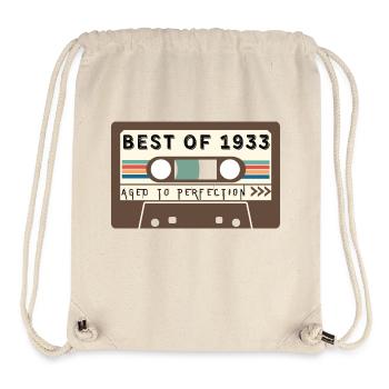Best of 1933 - Stanley/Stella Recycled Gym Bag - natural - Front