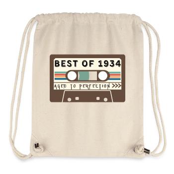 Best of 1934 - Stanley/Stella Recycled Gym Bag - natural - Front