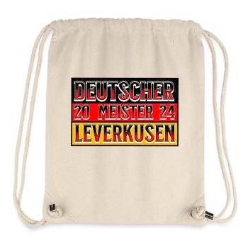 German champion 2024 Leverkusen!! @ Markus - Stanley/Stella Recycled Gym Bag - natural - Front