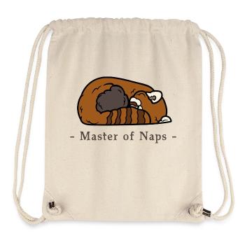Master of Naps - Stanley/Stella Recycled Gym Bag - natural - Front