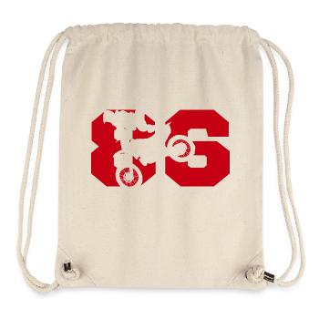 Moto 86 biker - Stanley/Stella Recycled Gym Bag - natural - Front