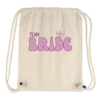 Équipe Bride - Sac à cordon recyclé Stanley/Stella - blanc naturel - Devant