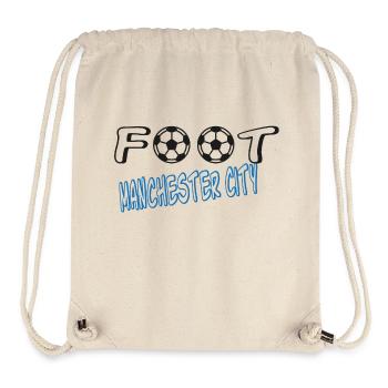 Foot manchester city - Stanley/Stella recycelter Gym Bag - Naturweiß - Vorne