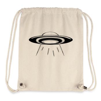 ufo fly - Sac à cordon recyclé Stanley/Stella - blanc naturel - Devant
