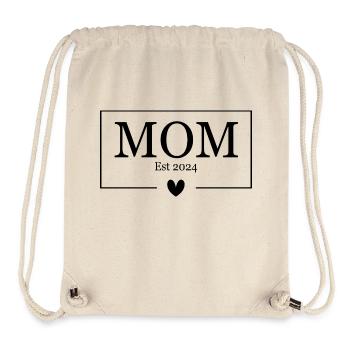 Mama Est 2024 - Stanley/Stella recycelter Gym Bag - Naturweiß - Vorne