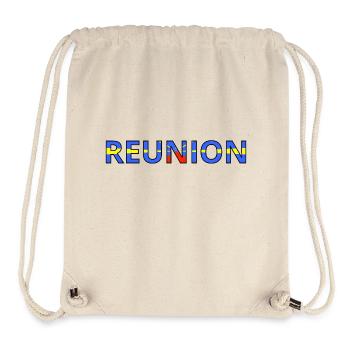 Reunion Flag - Stanley/Stella Recycled Gym Bag - natural - Front