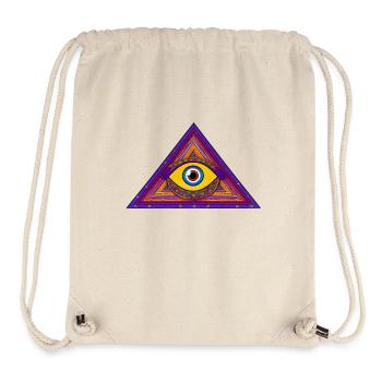 Third Eye - Stanley/Stella Recycled Gym Bag - natural - Front