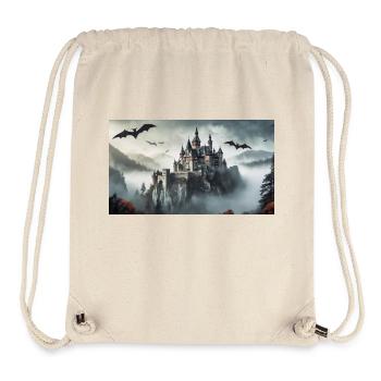 creepy mythical places – Castle of Dracula - Stanley/Stella Recycled Gym Bag - natural - Front