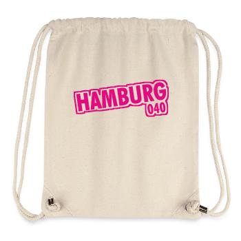 Hamburg - 040 - Hanseatic City - Alster - Elbe - Stanley/Stella Recycled Gym Bag - natural - Front