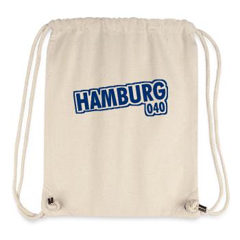 Hamburg - 040 - Hanseatic City - Alster - Elbe - Stanley/Stella Recycled Gym Bag - natural - Front