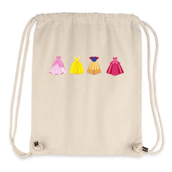 Prinzessinnen-Kleider - Stanley/Stella recycelter Gym Bag - Naturweiß - Vorne