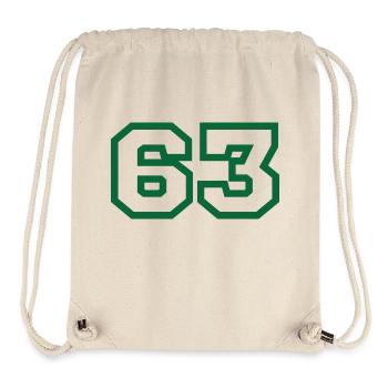 Nummer 63 Sport - Stanley/Stella recycelter Gym Bag - Naturweiß - Vorne