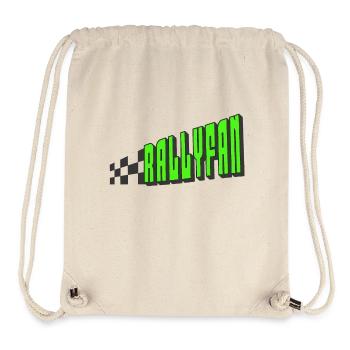 Rallyfan vert noir - Sac à cordon recyclé Stanley/Stella - blanc naturel - Devant