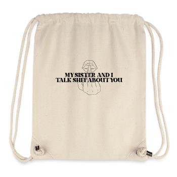 Sayings - Stanley/Stella Recycled Gym Bag - natural - Front