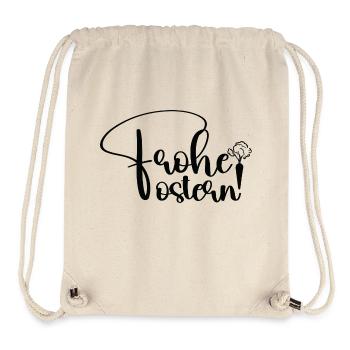 Frohe Ostern 🐰🌸 - Stanley/Stella recycelter Gym Bag - Naturweiß - Vorne