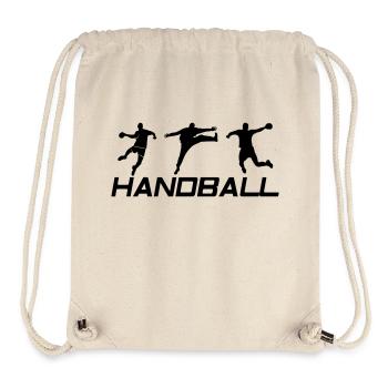 Handball Wache Heckflügel - Stanley/Stella recycelter Gym Bag - Naturweiß - Vorne