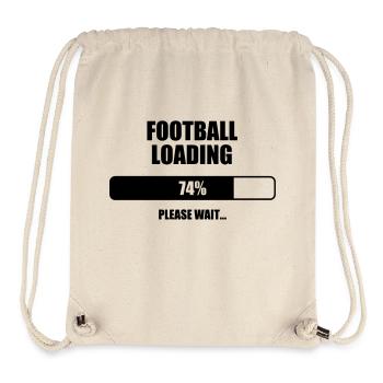 Football - Fußball - Fútbol - Calcio - Foot - Cool - Stanley/Stella recycelter Gym Bag - Naturweiß - Vorne