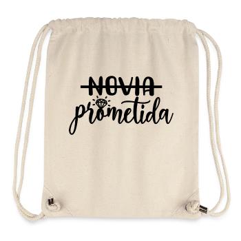 Prometida Fiancée Engagement Wedding Bride To Be - Stanley/Stella Recycled Gym Bag - natural - Front