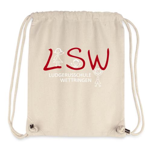LSW-Logo Rot-Weiß - Stanley/Stella recycelter Gym Bag