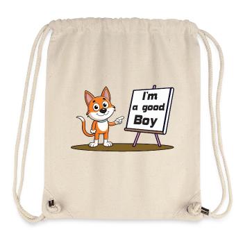 Good Boy - Stanley/Stella recycelter Gym Bag - Naturweiß - Vorne