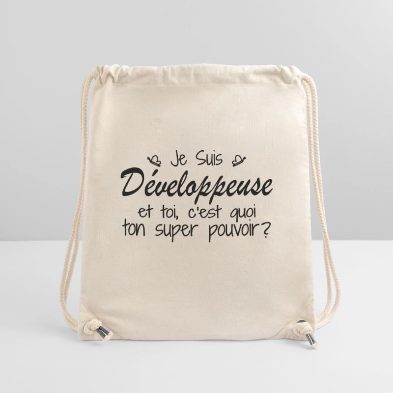 I am a Developer. What's your superpower? Stanley/Stella Recycled Gym Bag