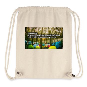 Camping - Stanley/Stella recycelter Gym Bag - Naturweiß - Vorne
