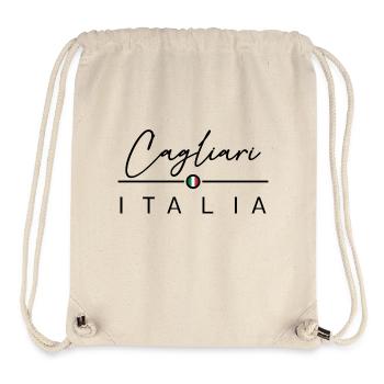 Italia - Cagliari - Italien - Italy - Stanley/Stella recycelter Gym Bag - Naturweiß - Vorne