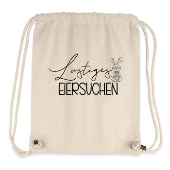Lustiges Eiersuchen 🥚😂 - Stanley/Stella recycelter Gym Bag - Naturweiß - Vorne