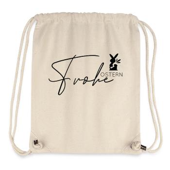 Frohe Ostern 🐰🌸 - Stanley/Stella recycelter Gym Bag - Naturweiß - Vorne