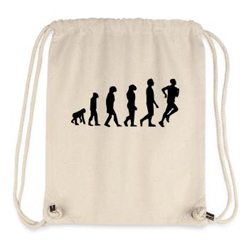 Evolution Joggen / Jogger - Stanley/Stella recycelter Gym Bag - Naturweiß - Vorne
