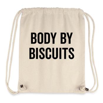 Body by Biscuits - Stanley/Stella Recycled Gym Bag - natural - Front