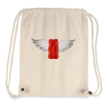 gummibaerchen_angel - Stanley/Stella recycelter Gym Bag - Naturweiß - Vorne