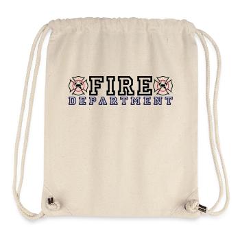 Fire Department with Malteser Cross - Stanley/Stella Recycled Gym Bag - natural - Front