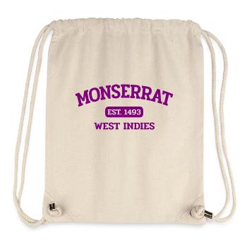 Monserrat - Plymouth - Caribbean - West Indies - Stanley/Stella Recycled Gym Bag - natural - Front