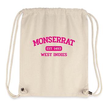 Monserrat - Plymouth - Caribbean - West Indies - Stanley/Stella Recycled Gym Bag - natural - Front