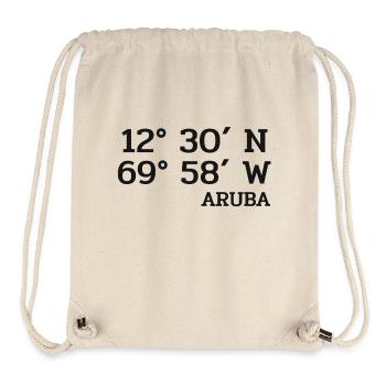 Aruba Coordinaters - Coordinates - Caribbean - Stanley/Stella Recycled Gym Bag - natural - Front