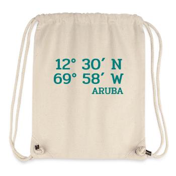 Aruba Coordinaters - Coordinates - Caribbean - Stanley/Stella Recycled Gym Bag - natural - Front